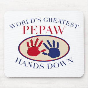 Best Pepaw Hands Down Mouse Pad