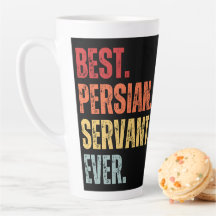 BEST PERSIAN SERVANT EVER Custom Persian Cat Photo