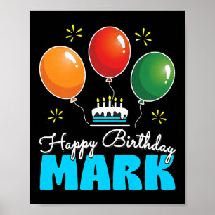 Best Personalized Birthday Design For Mark Customi Poster