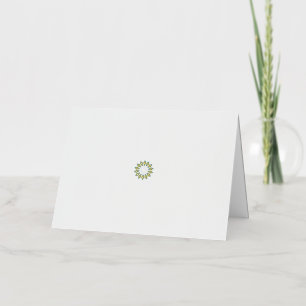 Best Personalized School Notebook Foil Holiday Card