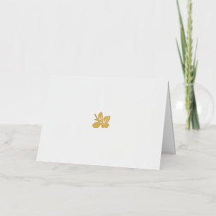 Best Personalized School Notebook Foil Holiday Card