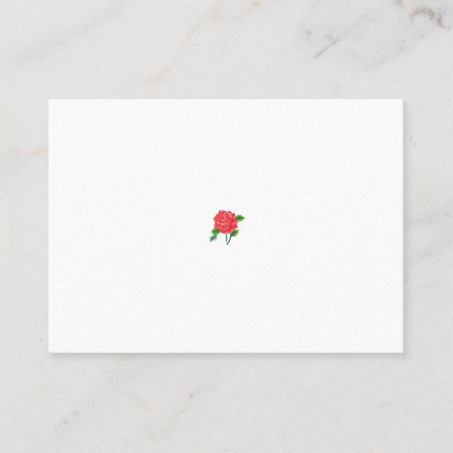 Best Personalized School Notebook Place Card (Front)