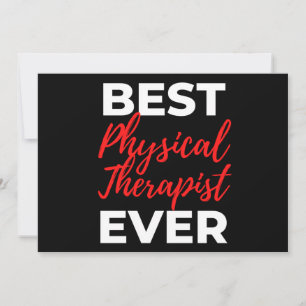 Best Physical Therapist Ever Holiday Card