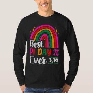 Best Pi Day Ever Rainbow 3 14 Pi Number Symbol Mat T-Shirt
