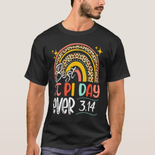 Best Pi Day Ever Rainbow 3 14 Pi Number Symbol Mat T-Shirt