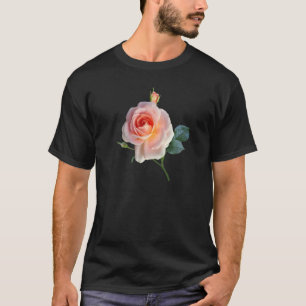 Best Pink Rose Perfect Botanical Rose Flower T-Shirt