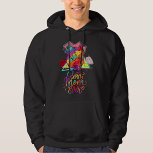 Best Pitbull Mom Ever Funny Pittie Dog Mama Mother Hoodie