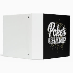 Best Poker Player Poker Cards Game Binder