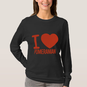 Best Pomeranian Ever I Love You Pomeranian Active T-Shirt