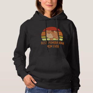 Best Pomeranian Mom Ever 12 Hoodie
