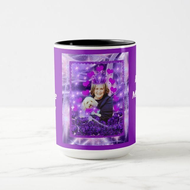 Best Poodle Mom Coffee Mug (Center)