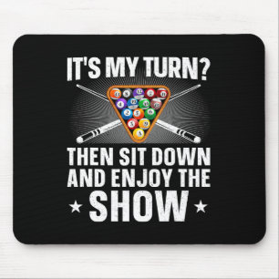 Best Pool Art For Men Women Cue Sport Pool Player Mouse Pad