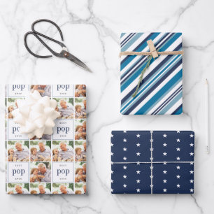 Best Pop Ever Father's Day Coordinating Wrapping Paper Sheet
