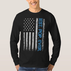 Best Pop Ever Vintage American Flag  1 T-Shirt