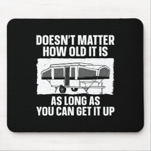 Best Pop Up Camper Art For Men Women Pop Up Traile Mouse Pad