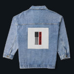Best Poppo Ever Patriotic Flag Vintage Graphic_1 Denim Jacket<br><div class="desc">Best Poppo Ever Patriotic Flag Vintage Graphic_1</div>
