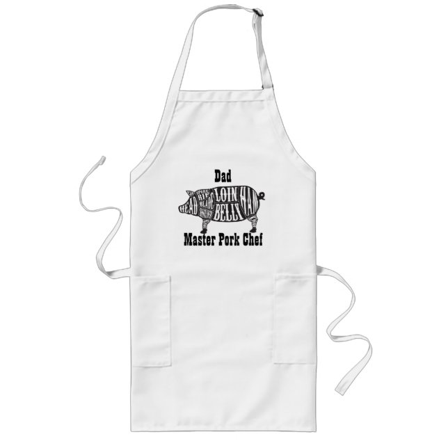 Best Pork Chef, Customizable Apron (Front)