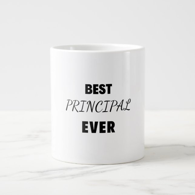 Best Principal Ever 2 Large Coffee Mug (Front)
