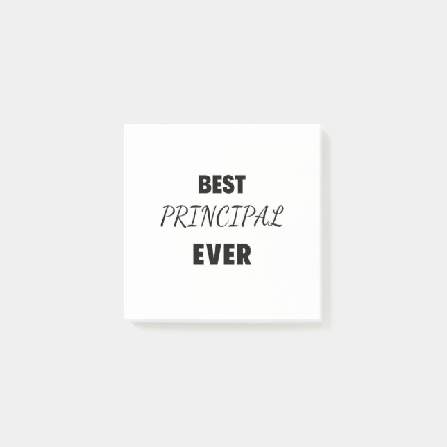 Best Principal Ever 2 Post-it Notes (Front)