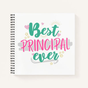 Best Principal Ever, Thank You Principal Gift Notebook