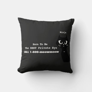 Best Private Eye Office Throw Pillow