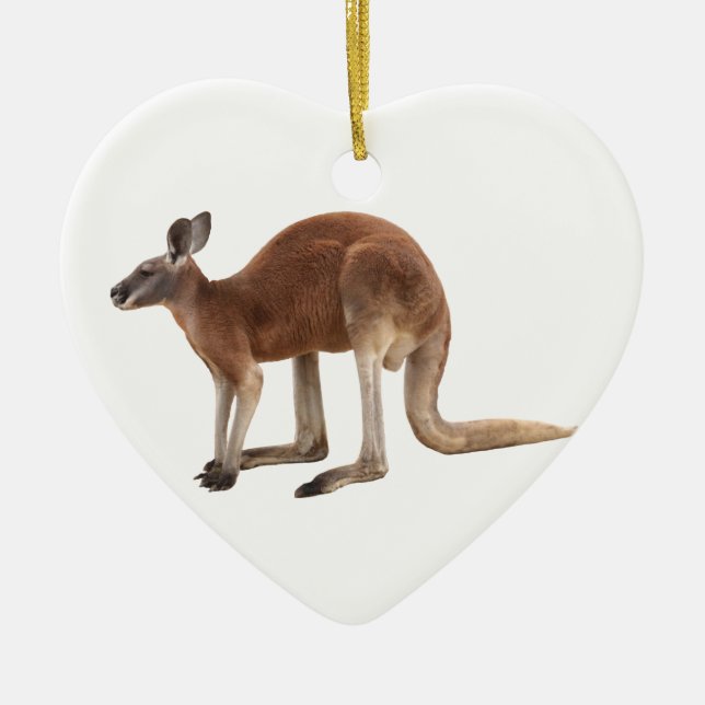 Best Products In Kangaroo Ceramic Ornament (Front)