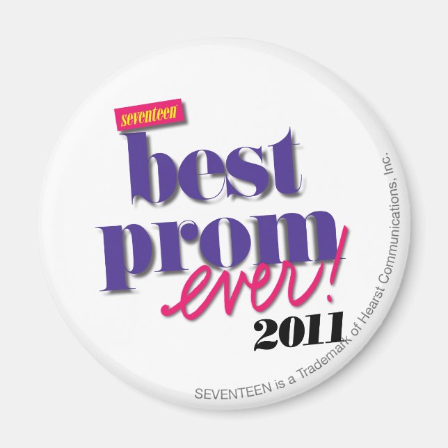 Best Prom Ever - Purple Magnet (Front)