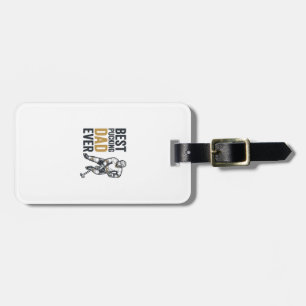 Best Pucking Dad Ever Hockey Dad Shirt Design_1 Luggage Tag