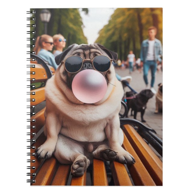 Best Pug Life Notebook (Front)