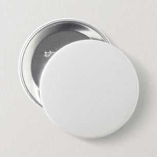 Best Pure White FAF9F6 Colour - Option to Add Name 3 Inch Round Button