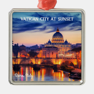 Best quiet places in italy  metal ornament