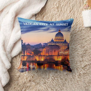Best quiet places in italy throw pillow
