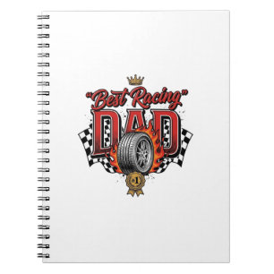 Best Racing Dad Vintage Tire Father’s Day Notebook