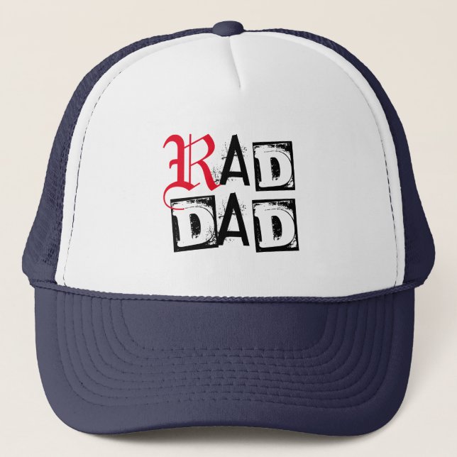 Best rad Dad Ever cap Father's Day gift (Front)
