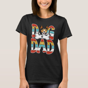 Best Rat Terrier Dad Rat Terrier Father's Day 202 T-Shirt