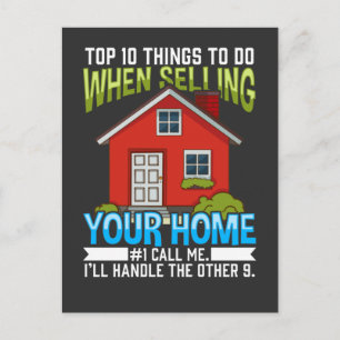 Best Real Estate Agent Postcard