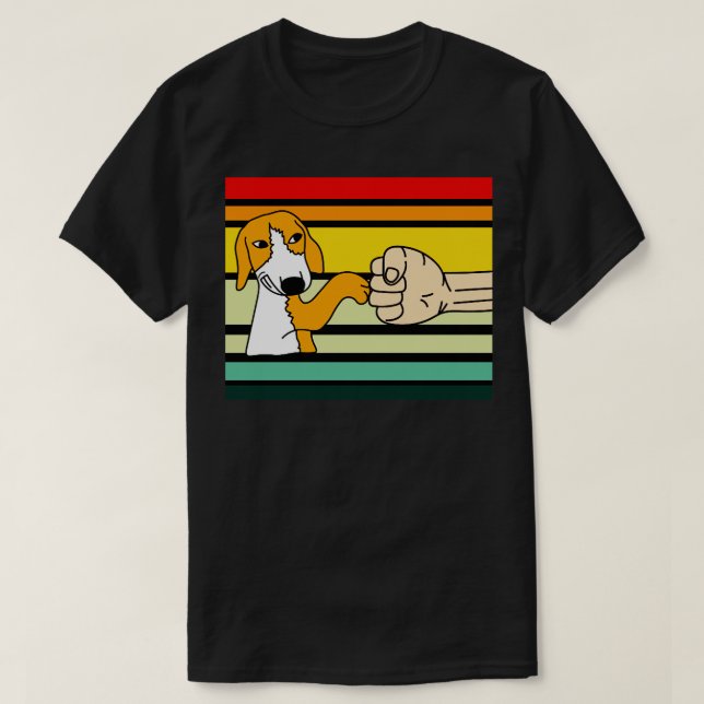 Best Retro Dog Owner Of All Time15 T-Shirt (Design Front)