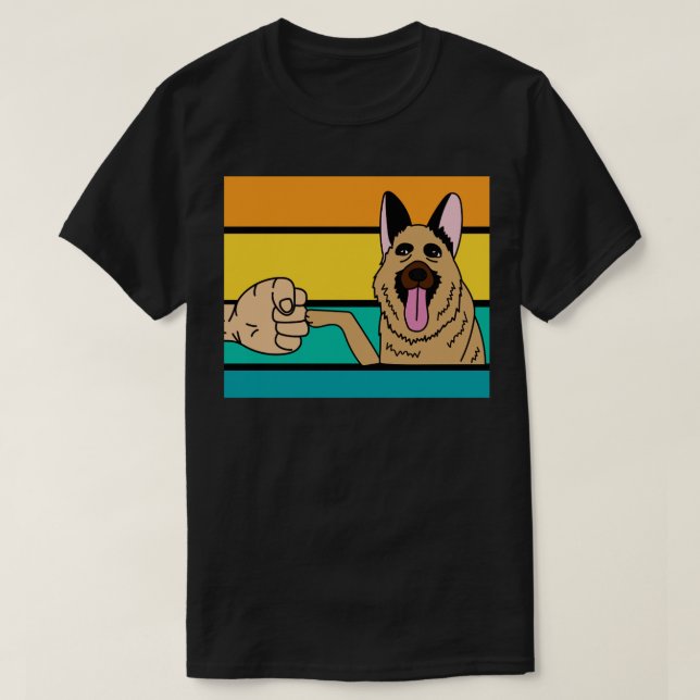 Best Retro Dog Owner Of All Time2 T-Shirt (Design Front)