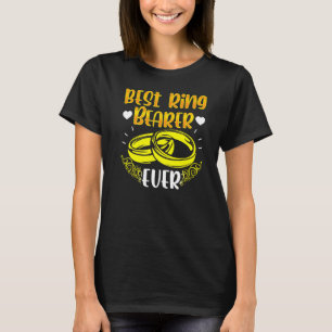 Best Ring Dude Ever Wedding Bearer Ring Carrier T-Shirt