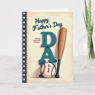 Best Rookie Dad Of Year Card