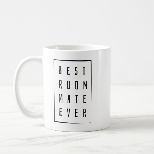 🖤 best roommate ever coffee mug (Left)