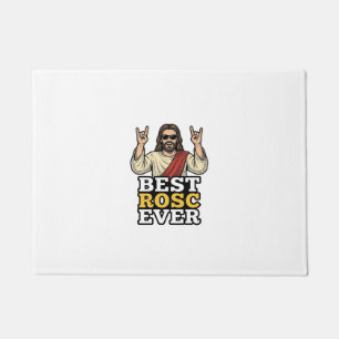 Best Rosc Ever Vintage Rock Hand Religious Shirt_1 Doormat