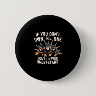 Best Rottweiler Art For Men Women Kids Rottie Rott 2 Inch Round Button