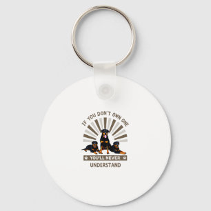 Best Rottweiler Art For Men Women Kids Rottie Rott Keychain