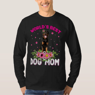 Best Rottweiler Dog Mom Mother's Day T-Shirt