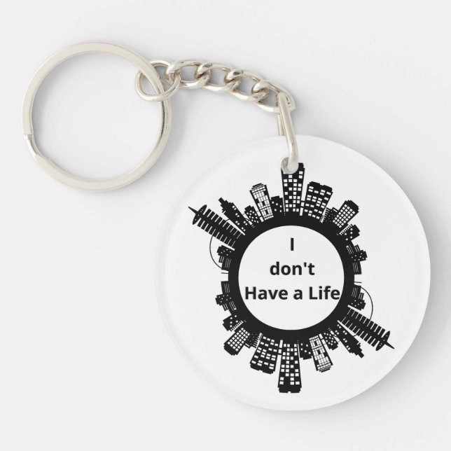 Best round gift keychain (Front)