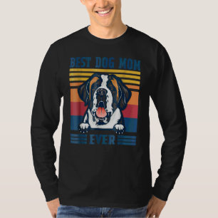 Best Saint Bernard Mom Ever Dog Mom Mother's Day T-Shirt
