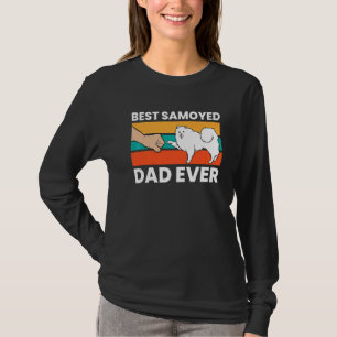 Best Samoyed Dad Ever Cute Samoyed T-Shirt