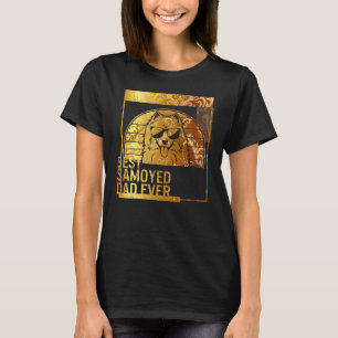 Best Samoyed Dad Ever dog dad for men Dog Father T-Shirt