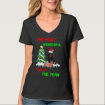 Best Santa Hat Christmas Dachshund T-Shirt<br><div class="desc">Best Santa Hat Christmas Dachshund</div>